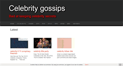 Desktop Screenshot of celeb-gossips.com